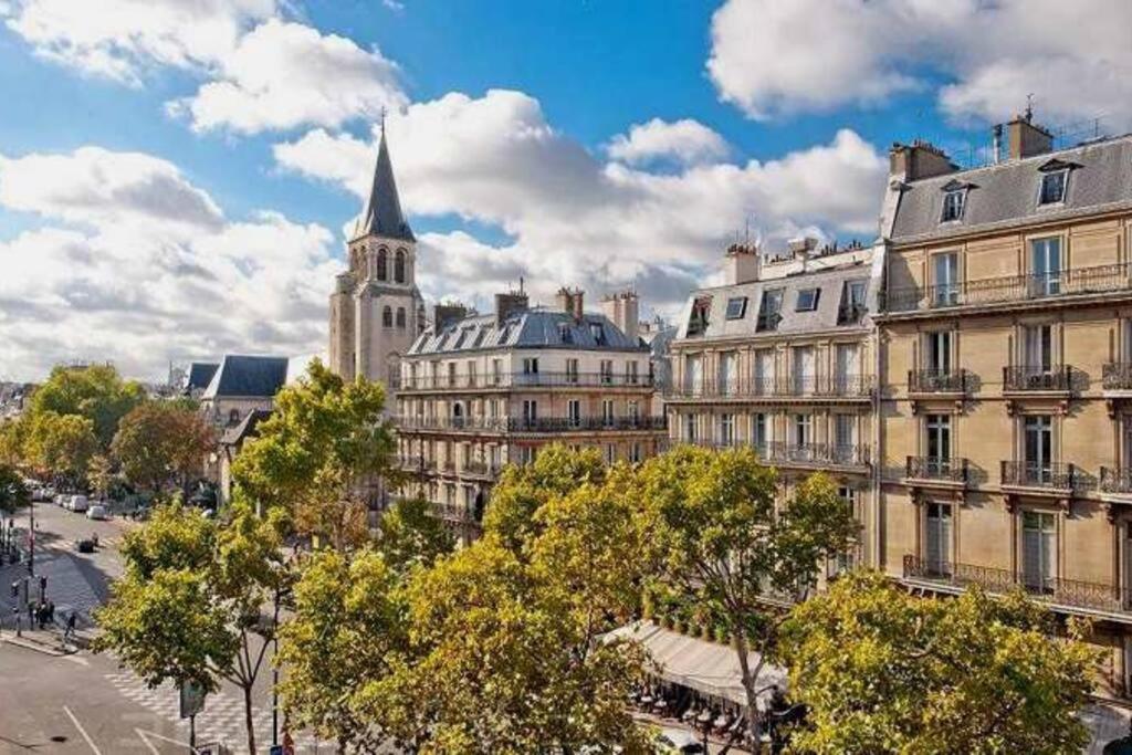 Romantic Studio At Quartier Latin Paris Luaran gambar