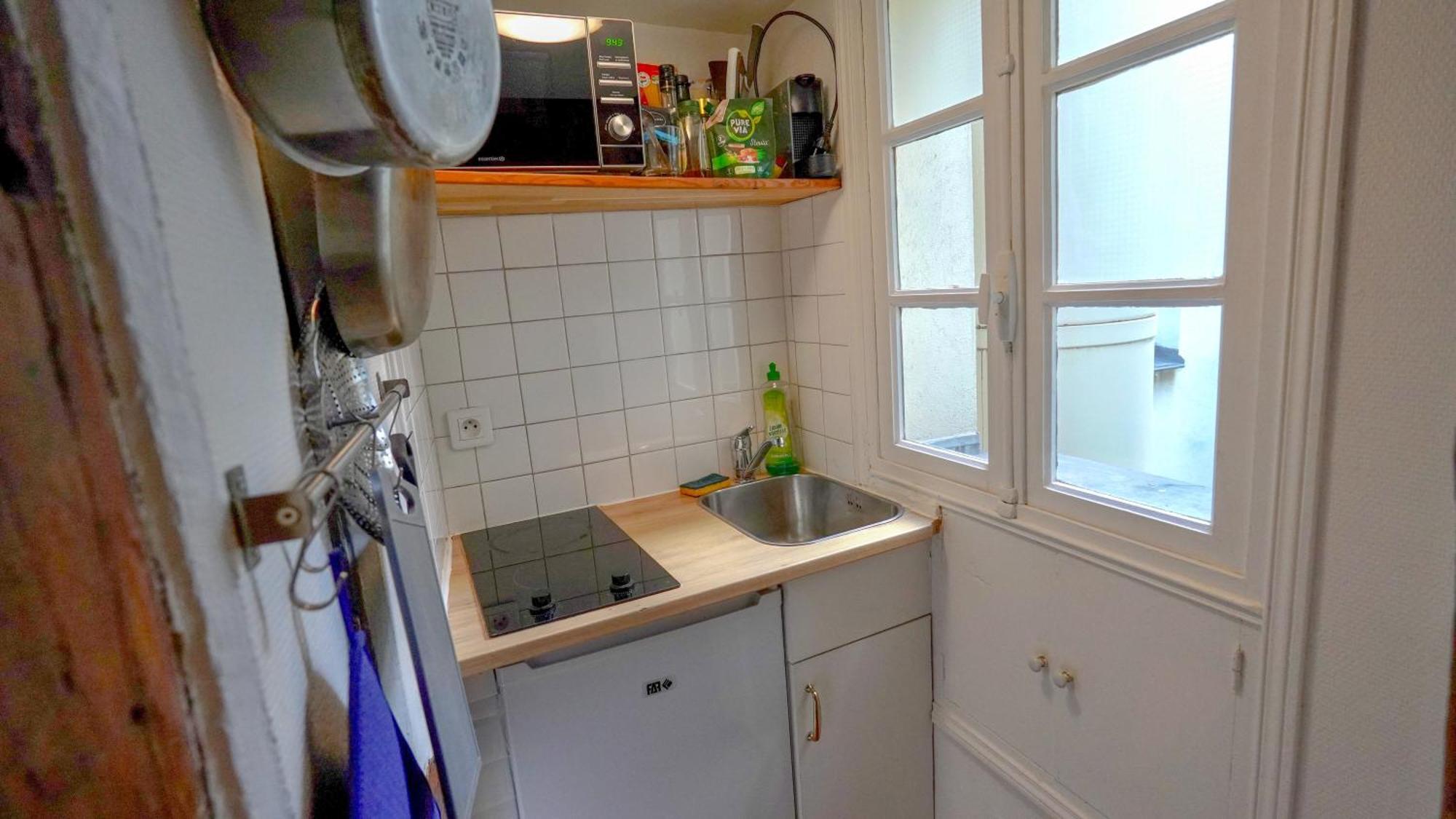 Romantic Studio At Quartier Latin Paris Luaran gambar